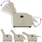 vidaXL Relaxsessel mit Aufstehhilfe Creme Kunstleder vidaXL Relaxsessel mit Aufstehhilfe Creme Kunstleder