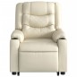 vidaXL Relaxsessel mit Aufstehhilfe Creme Kunstleder vidaXL Relaxsessel mit Aufstehhilfe Creme Kunstleder