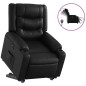 vidaXL Relaxsessel mit Aufstehhilfe Elektrisch Schwarz Kunstleder vidaXL Relaxsessel mit Aufstehhilfe Elektrisch Schwarz Kunstleder
