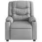 vidaXL Relaxsessel Elektrisch Hellgrau Stoff vidaXL Relaxsessel Elektrisch Hellgrau Stoff