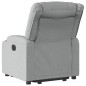 vidaXL Relaxsessel mit Aufstehhilfe Hellgrau Stoff vidaXL Relaxsessel mit Aufstehhilfe Hellgrau Stoff