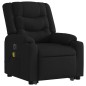 vidaXL Elektrischer Massagesessel mit Aufstehhilfe Schwarz Stoff vidaXL Elektrischer Massagesessel mit Aufstehhilfe Schwarz Stoff
