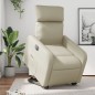 vidaXL Relaxsessel mit Aufstehhilfe Elektrisch Creme Kunstleder vidaXL Relaxsessel mit Aufstehhilfe Elektrisch Creme Kunstleder