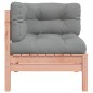 vidaXL Garten-Ecksofa mit Kissen 2 Stk. Massivholz Douglasie vidaXL Garten-Ecksofa mit Kissen 2 Stk. Massivholz Douglasie