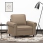 vidaXL Sessel Cappuccino-Braun 60 cm Kunstleder vidaXL Sessel Cappuccino-Braun 60 cm Kunstleder