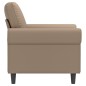 vidaXL Sessel Cappuccino-Braun 60 cm Kunstleder vidaXL Sessel Cappuccino-Braun 60 cm Kunstleder