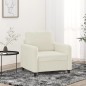 vidaXL Sessel Creme 60 cm Samt vidaXL Sessel Creme 60 cm Samt