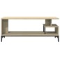 vidaXL TV-Schrank Sonoma-Eiche 102x40x41 cm Holzwerkstoff und Stahl vidaXL TV-Schrank Sonoma-Eiche 102x40x41 cm Holzwerkstoff und Stahl