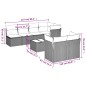 vidaXL 8-tlg. Garten-Sofagarnitur mit Kissen Beige Poly Rattan vidaXL 8-tlg. Garten-Sofagarnitur mit Kissen Beige Poly Rattan