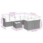 vidaXL 9-tlg. Garten-Sofagarnitur mit Kissen Schwarz Poly Rattan vidaXL 9-tlg. Garten-Sofagarnitur mit Kissen Schwarz Poly Rattan