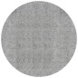 vidaXL Shaggy-Teppich PAMPLONA Hochflor Modern Grau Ø 80 cm vidaXL Shaggy-Teppich PAMPLONA Hochflor Modern Grau Ø 80 cm
