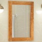 vidaXL Badspiegel 50x70x2,5 cm Massivholz Akazie und Glas vidaXL Badspiegel 50x70x2,5 cm Massivholz Akazie und Glas