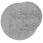 vidaXL Shaggy-Teppich PAMPLONA Hochflor Modern Grau Ø 280 cm vidaXL Shaggy-Teppich PAMPLONA Hochflor Modern Grau Ø 280 cm
