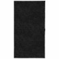 vidaXL Shaggy-Teppich PAMPLONA Hochflor Modern Schwarz 80x150 cm vidaXL Shaggy-Teppich PAMPLONA Hochflor Modern Schwarz 80x150 cm
