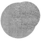 vidaXL Shaggy-Teppich PAMPLONA Hochflor Modern Grau Ø 120 cm vidaXL Shaggy-Teppich PAMPLONA Hochflor Modern Grau Ø 120 cm