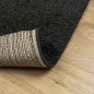 vidaXL Shaggy-Teppich PAMPLONA Hochflor Modern Schwarz 120x170 cm vidaXL Shaggy-Teppich PAMPLONA Hochflor Modern Schwarz 120x170 cm