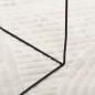 vidaXL Teppich IZA Kurzflor Skandinavischer Look Creme Ø 120 cm vidaXL Teppich IZA Kurzflor Skandinavischer Look Creme Ø 120 cm