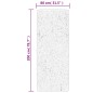 vidaXL Shaggy-Teppich PAMPLONA Hochflor Modern Grau 80x200 cm vidaXL Shaggy-Teppich PAMPLONA Hochflor Modern Grau 80x200 cm
