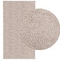vidaXL Shaggy-Teppich PAMPLONA Hochflor Modern Beige 60x110 cm vidaXL Shaggy-Teppich PAMPLONA Hochflor Modern Beige 60x110 cm