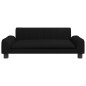 vidaXL Kindersofa Schwarz 90x53x30 cm Stoff vidaXL Kindersofa Schwarz 90x53x30 cm Stoff