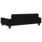 vidaXL Kindersofa Schwarz 90x53x30 cm Stoff vidaXL Kindersofa Schwarz 90x53x30 cm Stoff