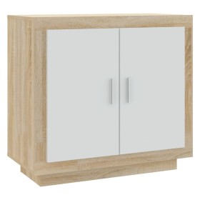 vidaXL Sideboard Sonoma-Eiche 80x40x75 cm Holzwerkstoff
