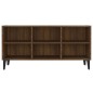 vidaXL TV-Schrank mit Metallbeinen Braun Eichenoptik 103,5x30x50 cm vidaXL TV-Schrank mit Metallbeinen Braun Eichenoptik 103,5x30x50 cm
