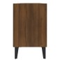 vidaXL TV-Schrank mit Metallbeinen Braun Eichenoptik 103,5x30x50 cm vidaXL TV-Schrank mit Metallbeinen Braun Eichenoptik 103,5x30x50 cm