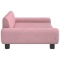 vidaXL Hundebett Rosa 100x54x33 cm Samt vidaXL Hundebett Rosa 100x54x33 cm Samt