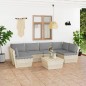 vidaXL 7-tlg. Garten-Sofagarnitur aus Paletten mit Kissen Fichtenholz vidaXL 7-tlg. Garten-Sofagarnitur aus Paletten mit Kissen Fichtenholz