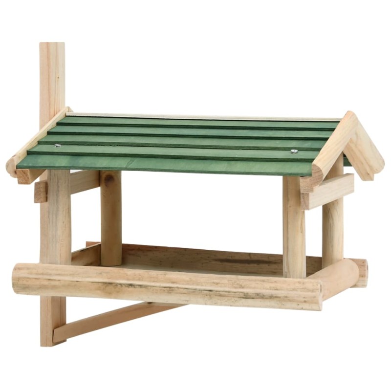 vidaXL Vogelfutterhaus Massivholz 35x29,5x21 cm vidaXL Vogelfutterhaus Massivholz 35x29,5x21 cm
