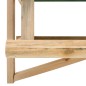 vidaXL Vogelfutterhaus Massivholz 35x29,5x21 cm vidaXL Vogelfutterhaus Massivholz 35x29,5x21 cm