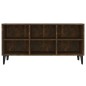 vidaXL TV-Schrank mit Metallbeinen Räuchereiche 103,5x30x50 cm vidaXL TV-Schrank mit Metallbeinen Räuchereiche 103,5x30x50 cm