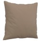 vidaXL 2-tlg. Sofagarnitur mit Kissen Cappuccino-Braun Kunstleder vidaXL 2-tlg. Sofagarnitur mit Kissen Cappuccino-Braun Kunstleder