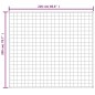 vidaXL Gewichtsdecke Blau 200x220 cm 9 kg Stoff vidaXL Gewichtsdecke Blau 200x220 cm 9 kg Stoff