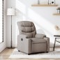 vidaXL Relaxsessel Taupe Stoff vidaXL Relaxsessel Taupe Stoff