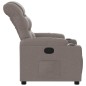 vidaXL Relaxsessel Taupe Stoff vidaXL Relaxsessel Taupe Stoff