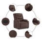 vidaXL Relaxsessel Braun Kunstleder vidaXL Relaxsessel Braun Kunstleder