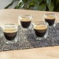HI Espressotassen 4 Stk. Doppelwandig 80 ml Transparent HI Espressotassen 4 Stk. Doppelwandig 80 ml Transparent