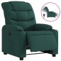 vidaXL Relaxsessel Elektrisch Dunkelgrün Stoff vidaXL Relaxsessel Elektrisch Dunkelgrün Stoff