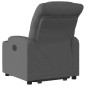 vidaXL Relaxsessel mit Aufstehhilfe Dunkelgrau Stoff vidaXL Relaxsessel mit Aufstehhilfe Dunkelgrau Stoff