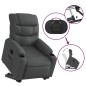 vidaXL Relaxsessel mit Aufstehhilfe Dunkelgrau Stoff vidaXL Relaxsessel mit Aufstehhilfe Dunkelgrau Stoff