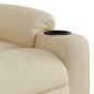 vidaXL Relaxsessel mit Aufstehhilfe Elektrisch Creme Stoff vidaXL Relaxsessel mit Aufstehhilfe Elektrisch Creme Stoff