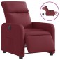 vidaXL Relaxsessel Elektrisch Weinrot Stoff vidaXL Relaxsessel Elektrisch Weinrot Stoff