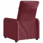 vidaXL Relaxsessel Elektrisch Weinrot Stoff vidaXL Relaxsessel Elektrisch Weinrot Stoff