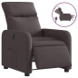 vidaXL Relaxsessel Elektrisch Dunkelbraun Stoff vidaXL Relaxsessel Elektrisch Dunkelbraun Stoff