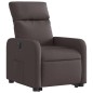 vidaXL Relaxsessel mit Aufstehhilfe Elektrisch Dunkelbraun Stoff vidaXL Relaxsessel mit Aufstehhilfe Elektrisch Dunkelbraun Stoff