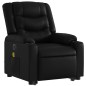 vidaXL Massagesessel mit Aufstehhilfe Elektrisch Schwarz Kunstleder vidaXL Massagesessel mit Aufstehhilfe Elektrisch Schwarz Kunstleder