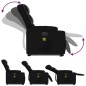 vidaXL Massagesessel mit Aufstehhilfe Elektrisch Schwarz Kunstleder vidaXL Massagesessel mit Aufstehhilfe Elektrisch Schwarz Kunstleder