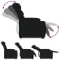 vidaXL Relaxsessel mit Aufstehhilfe Schwarz Stoff vidaXL Relaxsessel mit Aufstehhilfe Schwarz Stoff